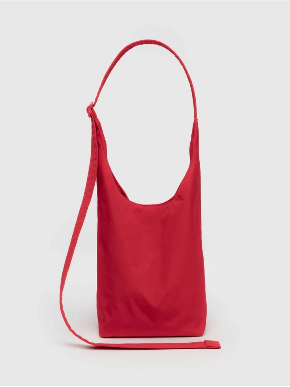 BAGGU Red Shoulder Bag with strap in Red new without tags